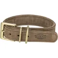 Obojok PURE kožený, hnedá S-M: 31-37 cm/ 30 mm