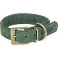 Obojok PURE kožený, šalviováL-XL: 52-63 cm/ 40 mm