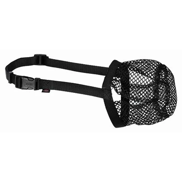 Hlavný obrázok produktu Ochranný náhubek polyester síťka L černý, 32 cm