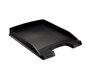 Odkladač Leitz Slim Plus, Čierna