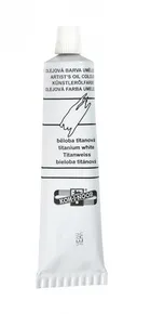 Olejová farba 161506 Koh-i-noor 40 ml titánová biela