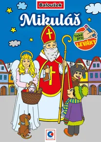 Omalovánka – A5 – Mikuláš