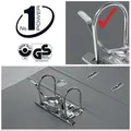 Ďalší obrázok produktu Zakladač pákový Standard, ochranné spodné kovanie, šedá, 75 mm, A4, PP, ESSELTE