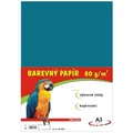 Papier na výtvarnú výchovu A3, 80 g/m², svetlomodrý, 100 listov