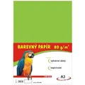 Papier na výtvarnú výchovu A3, 80 g/m², svetlozelený, 100 listov