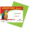 Papier na výtvarnú výchovu A4, 80 g/m², svetlozelený, 100 listov