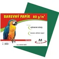Papier na výtvarnú výchovu A4, 80 g/m², tmavozelený, 100 listov