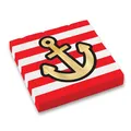 Papierové obrúsky Pirates Map 33 x 33 cm, [16 ks]