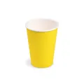 Papierový pohár (FSC Mix) žltý priemer 74mm 240ml [10 ks]