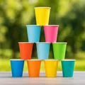 Ďalší obrázok produktu Papierový pohár (FSC Mix) žltý priemer 74mm 240ml [10 ks]