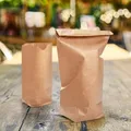Ďalší obrázok produktu Papierový sáčok (FSC Mix) s krížovým dnom kraft 17 x 26 cm `1kg` [1000 ks]
