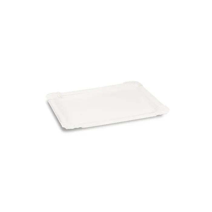 Hlavný obrázok produktu Papírový tácek (PAP-Recy FSC Mix) bílý 10 x 16 cm `č.3` [100 ks]