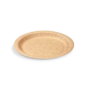 Papierový tanier (FSC Mix) kraft Ø18cm [100 ks]