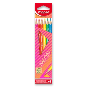Pastely Maped Neon 6 ks