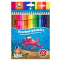 Ďalší obrázok produktu Pastelky Ocean World trojhranné 18 ks