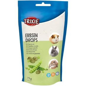PEA DROPS - hráškové dropsy, maškrta pre hlodavce, 75 g