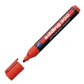 Permanentný popisovač "300", červený, 1,5-3 mm, kužeľový hrot, EDDING