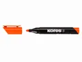 Ďalší obrázok produktu Permanentný popisovač Kores K-Marker XP1 oranžový, okrúhly hrot 3 mm