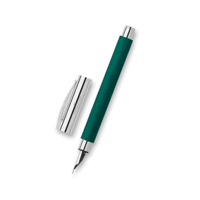 Plniace pero Faber-Castell Ambition Precious Resin Soft Teal - hrot M