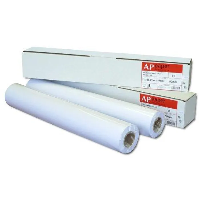 Hlavný obrázok produktu Plotterové role AP 80g/m2 610/46m/50 - nelepené