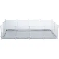 Ďalší obrázok produktu Podlaha k vnútornej ohrádke #62460, 140 x 70 cm, sivá/biela