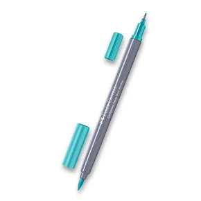 Popisovač Faber-Castell Goldfaber Aqua Dual Marker kobaltovo zelený, 356