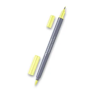 Popisovač Faber-Castell Goldfaber Aqua Dual Marker sv. žltý, 104