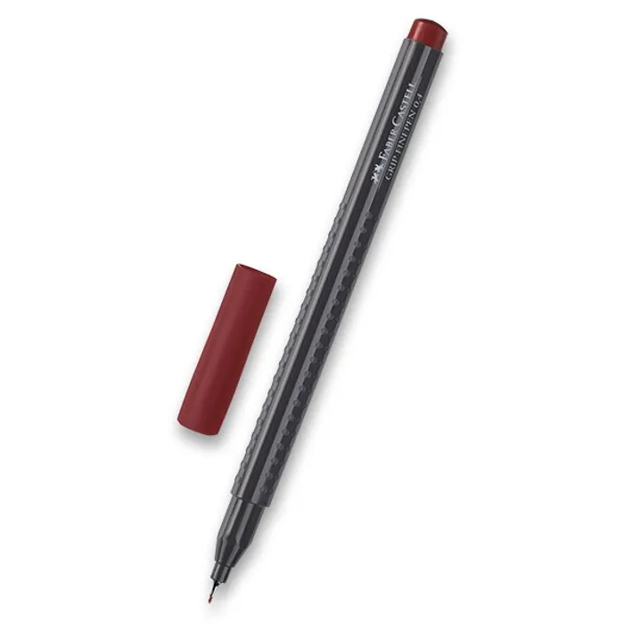 Hlavný obrázok produktu Popisovač Grip 0.4mm, hnědá Faber-Castell 151687