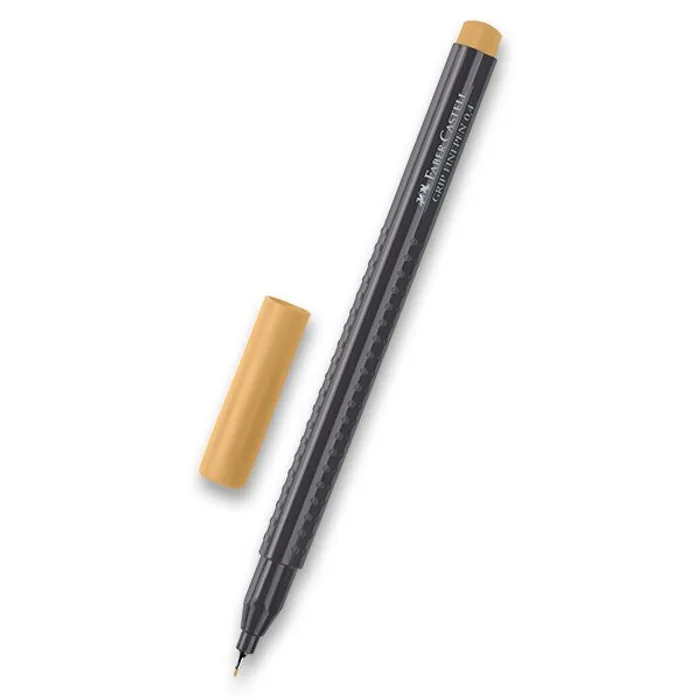 Hlavný obrázok produktu Popisovač Grip 0.4mm, knědá okrová Faber-Castell 151682