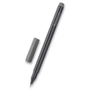 Pero popisovač Grip 0,4 mm, teplá sivá IV Faber-Castell 151672