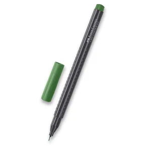 Popisovač Grip 0,4 mm, zelený Faber-Castell 151667
