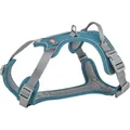 Postroj PREMIUM ACTIVE, petrolejová XS-S: 30-40 cm / 15 mm