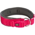 Ďalší obrázok produktu PREMIUM obojok extra široký, fuchsia/grafit S-M: 33-42 cm/35 mm