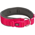 Ďalší obrázok produktu PREMIUM obojok extra široký, fuchsia/grafit S-M: 33-42 cm/35 mm