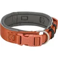 PREMIUM obojok EXTRA široký, hrdzavá/grafit XS-S: 27-35 cm/25 mm