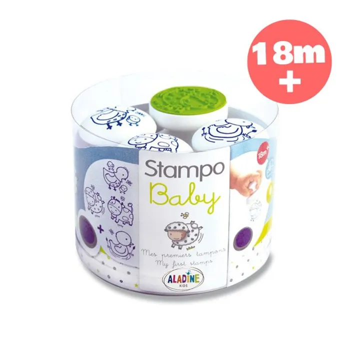 Hlavný obrázok produktu Razítka Aladine Stampo Baby - Zvířátka na dvorku