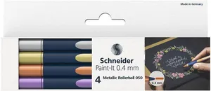 Roller Schneider Paint-it 050 Metallic sada 4 ks