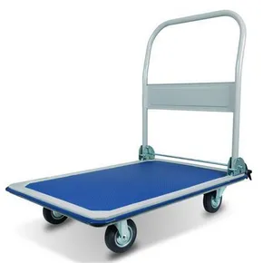 Ručný prepravný vozík, 150 kg, modro-biely