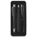 Súprava Faber-Castell Poly Ball plniace pero a guľôčkové pero, čierna