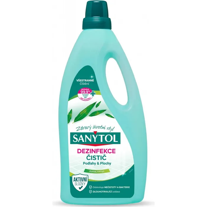 Hlavný obrázok produktu Sanytol Eukalyptus čistič na podlahy dezinfekční 1 l