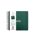 Scrapbook Luxi, 210 × 210, laminovaný obal, fľaškovozelený