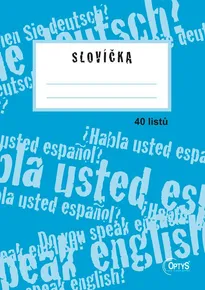 Zošit na slovíčka A5, 40 listov