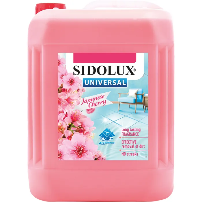 Hlavný obrázok produktu Sidolux Universal Květ Japonské višně mycí prostředek na všechny omyvatelné podlahy 5 l