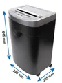 Ďalší obrázok produktu Skartovací stroj AT-36C - rez 2x10 mm