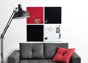 Sklenená magnetická tabuľa 60x40 cm - biela