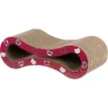 Ďalší obrázok produktu Škrabacia vlna MIMI vínovo červená 48 x 16 x 22 cm