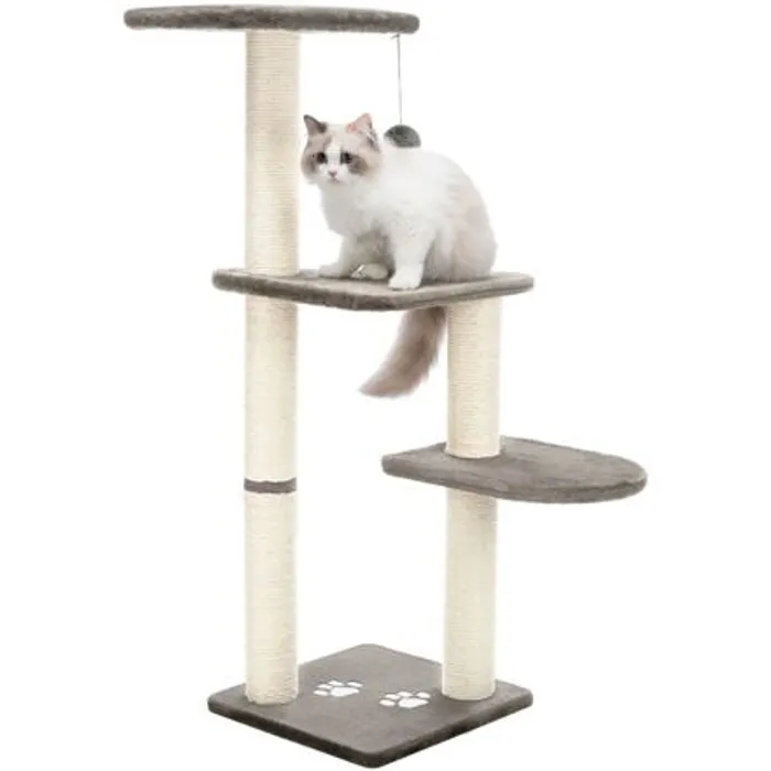 Hlavný obrázok produktu Škrabadlo ALTEA, 3 podesty, 117 cm / o 9 cm, platinově šedá