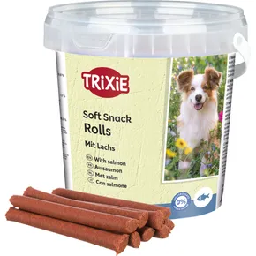 Soft Snack Happy Rolls - tyčinky s lososom, kýblik 500 g