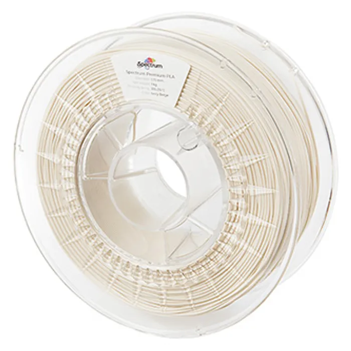 Hlavný obrázok produktu Spectrum 3D filament, Premium PLA, 1,75mm, 1000g, 80006, ivory beige