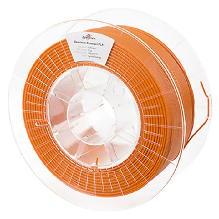 Hlavný obrázok produktu Spectrum 3D filament, Premium PLA, 1,75mm, 1000g, 80040, carrot orange